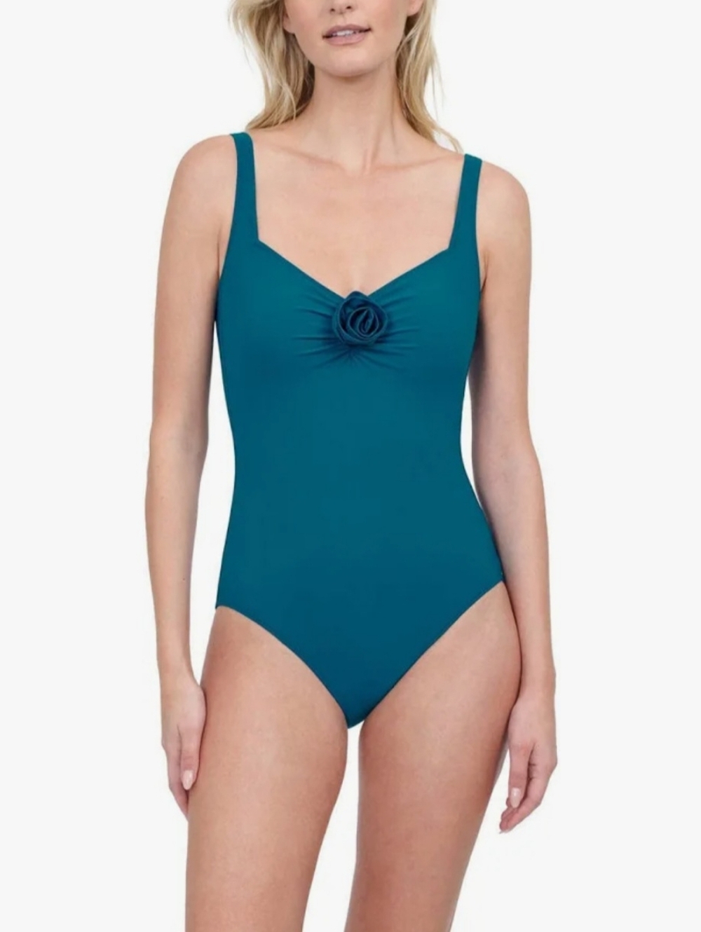 NWT Gottex Rose Bud One Piece Swimsuit. Sizes 8, 12